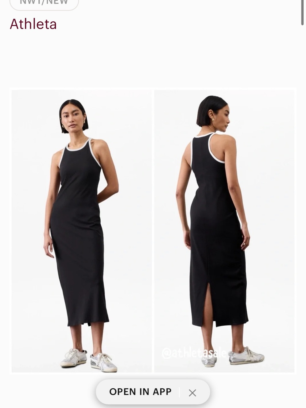 athleta signature midaxi dress